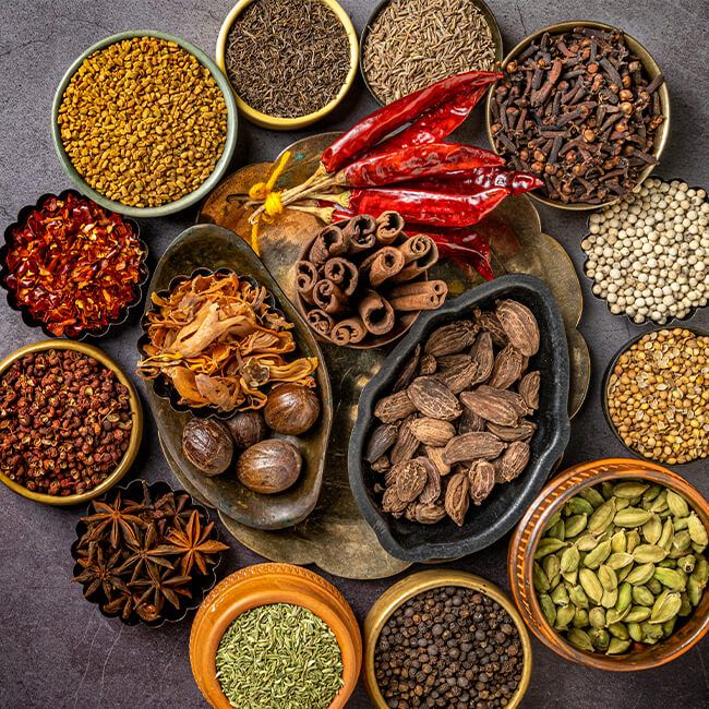 Natural Spices and Herbs