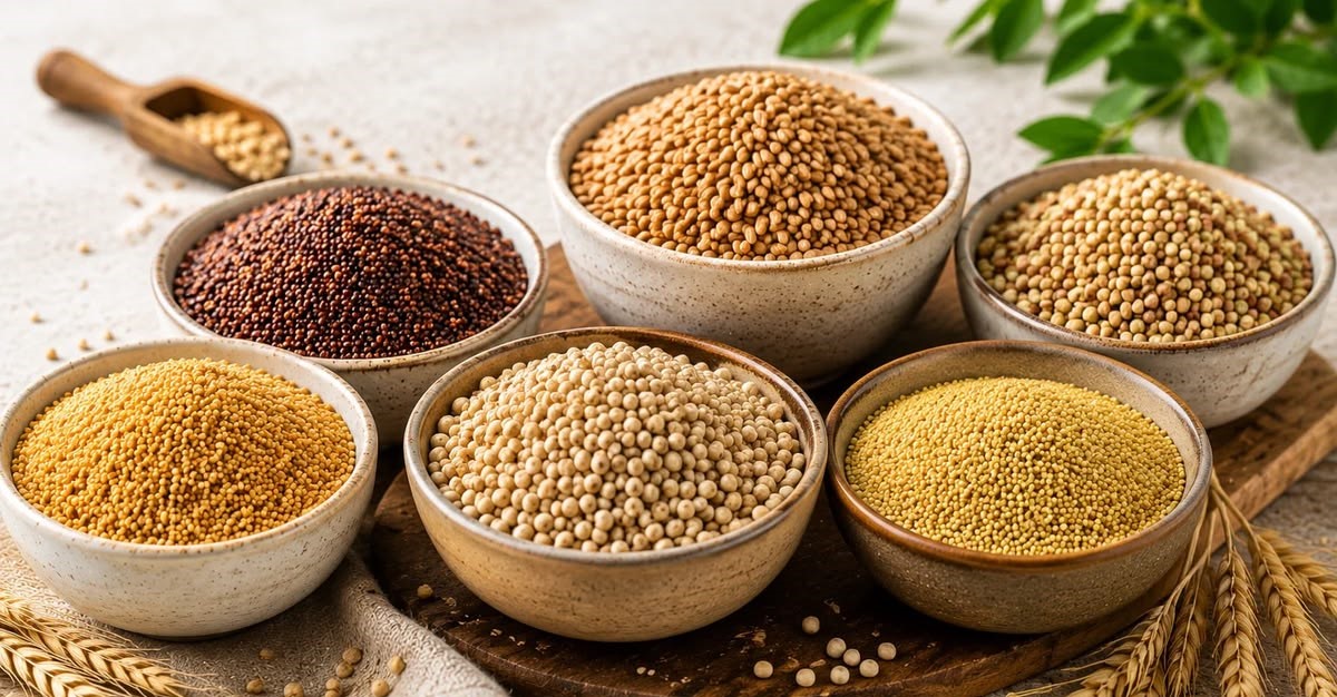 Organic Grains and Millets